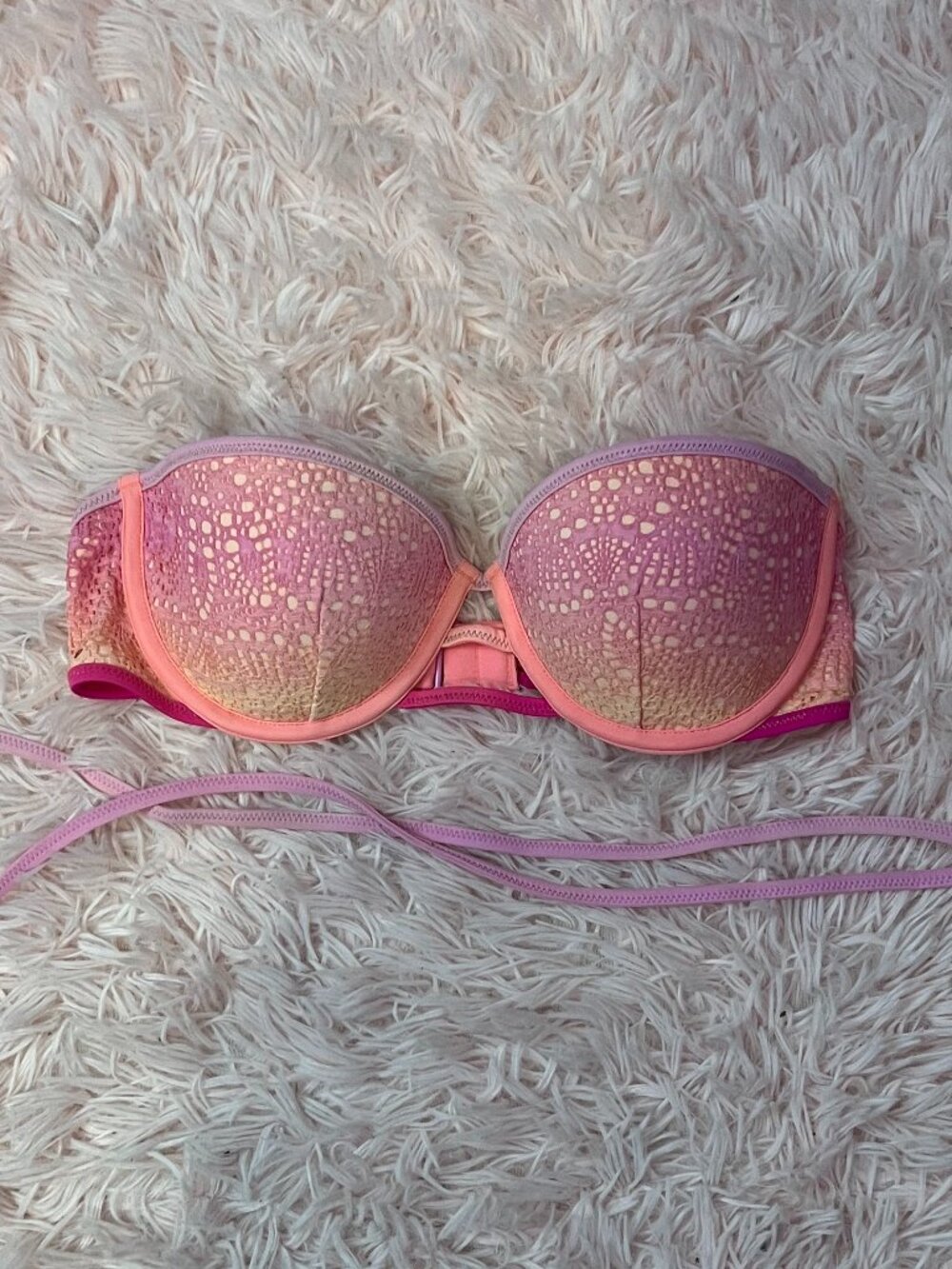Pink Victoria's Secret Bathing Suit Bra Top